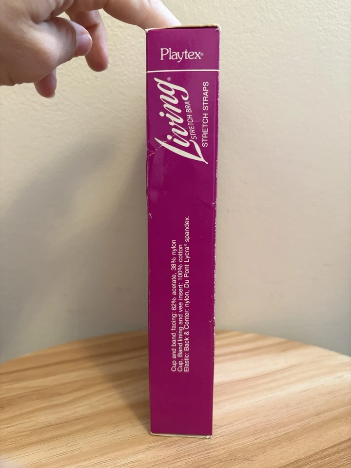 Sujetador elástico Playtex Living 159 blanco talla 38B 00348 de colección nuevo en caja  Foto 3 de 4