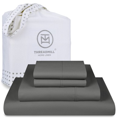 Threadmill Cotton Queen Sheet Set | 100% Cotton Sheets for Queen Size Bed |