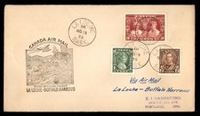 Mayfairstamps Canada Flight 1936 La Loche to Buffalo Narrows Canoe Cover aax_678