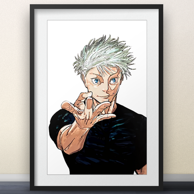Jujutsu Kaisen - Satoru Gojo Jump Cover - 11x17