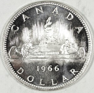 1966 Canada Silver Dollar | eBay