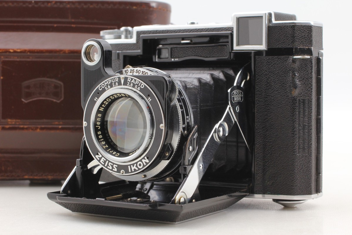 N MINT w/ Case] Zeiss Ikon Super Ikonta 532/16 Film Camera Tessar