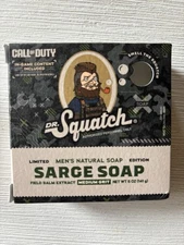 Dr. Squatch x Call Of Duty ** CODE ONLY ** NO SOAP Limited Edition Sarge