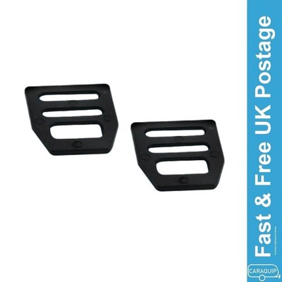 2x PLS Abschleppspiegel Ersatzschnalle für Gummibänder Anhänger Wohnwagen 390043