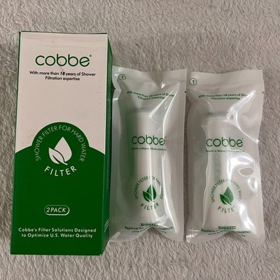 Cobbe 2 Pack Replacement Filters  CF1101 Handheld Shower Head