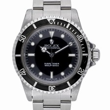 Rolex Submariner 5513 with 40mm Oystersteel case and Black dial. Good condition.
