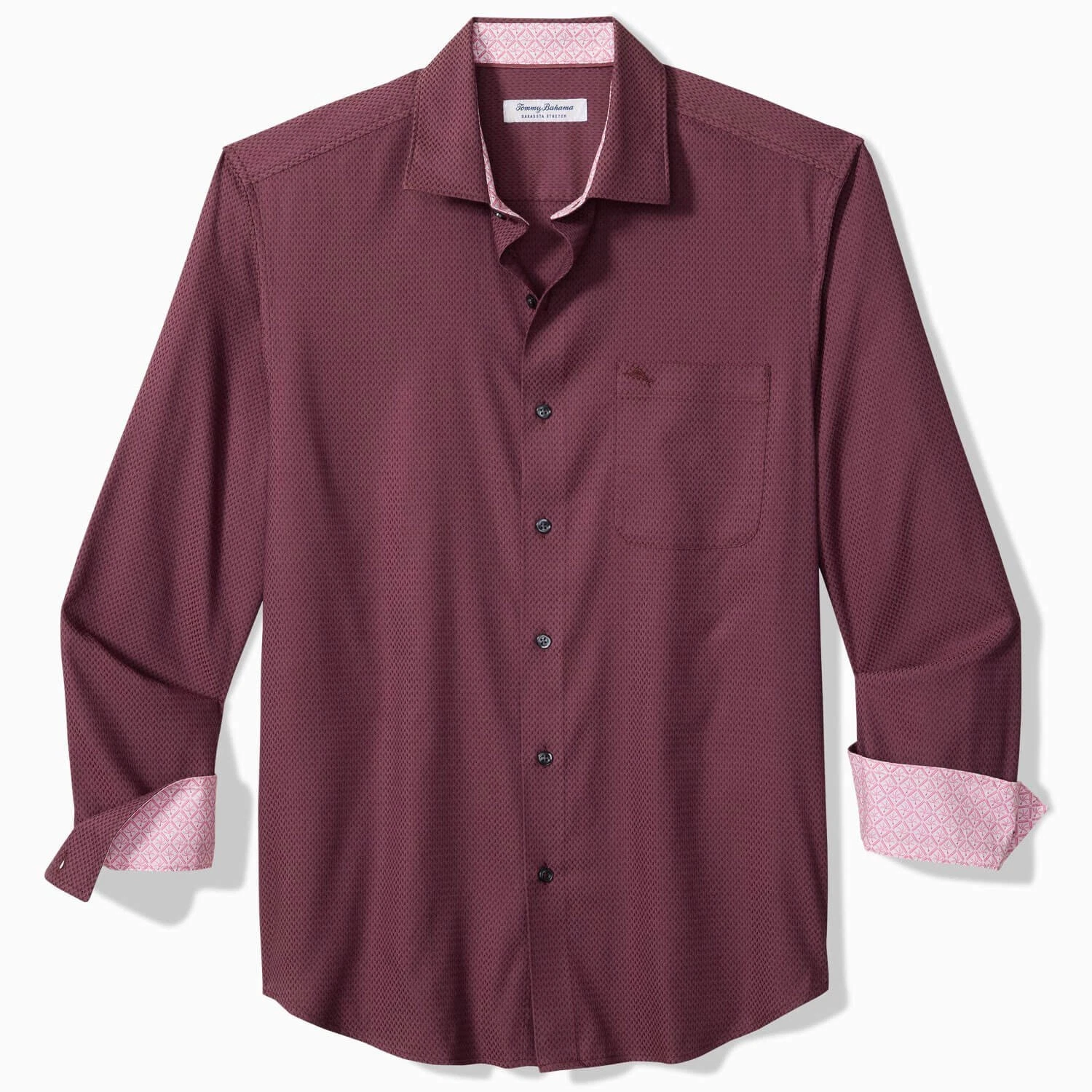$140 NWT Tommy Bahama Sarasota Stretch Ventura Coast Islandzone Men Medium shirt