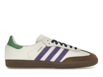 adidas Samba OG Off White Purple Green W - ID8349 | eBay