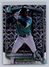 2025 Bowman Draft #BDC-103 Felnin Celesten Chrome Laser Refractor