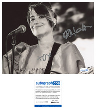 Kathleen Hanna 'Bikini Kill' Band Signed 8x10 Photo Lead Singer ACOA