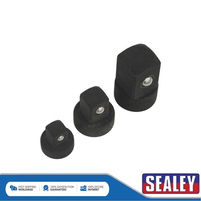 Sealey Premier Low Profile Impact Steckschlüssel-Adaptersatz 3-teilig AK5524