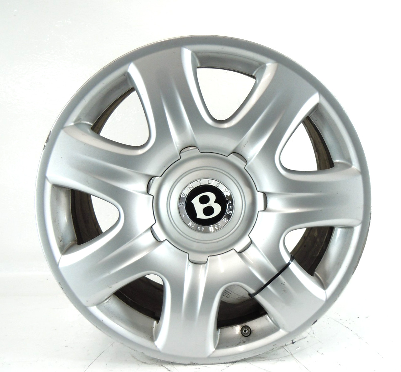 2006 06 Bentley Continental Flying Spur 19x9 Aluminum Wheel Rim 7 Spoke OEM