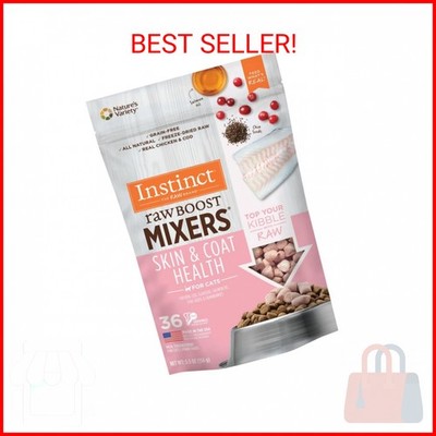 Instinct Raw Boost Mixers, Freeze Dried Cat Food Toppers with Functional Ingredi