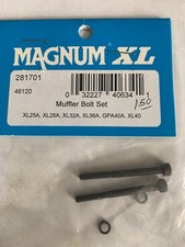 Magnum XL Muffler Bolt Set XL25 XL28A XL32A XL36A XL40 GPA40A New Old Stock
