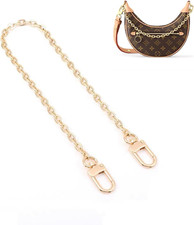 Purse Chain Strap Crossbody Gold Chain Shoulder Bag Replacement Strap with Metal