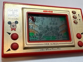 NINTENDO GAME AND & WATCH Mickey Mouse 1981 Wide Screen From Japan Very Rare