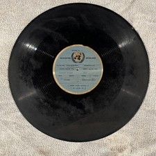 Original United Nations Recording Of Chester Bowles 1947