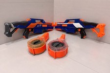 A Pair Of Nerf N-Strike Elite RapidStrike CS-18 blaster.
