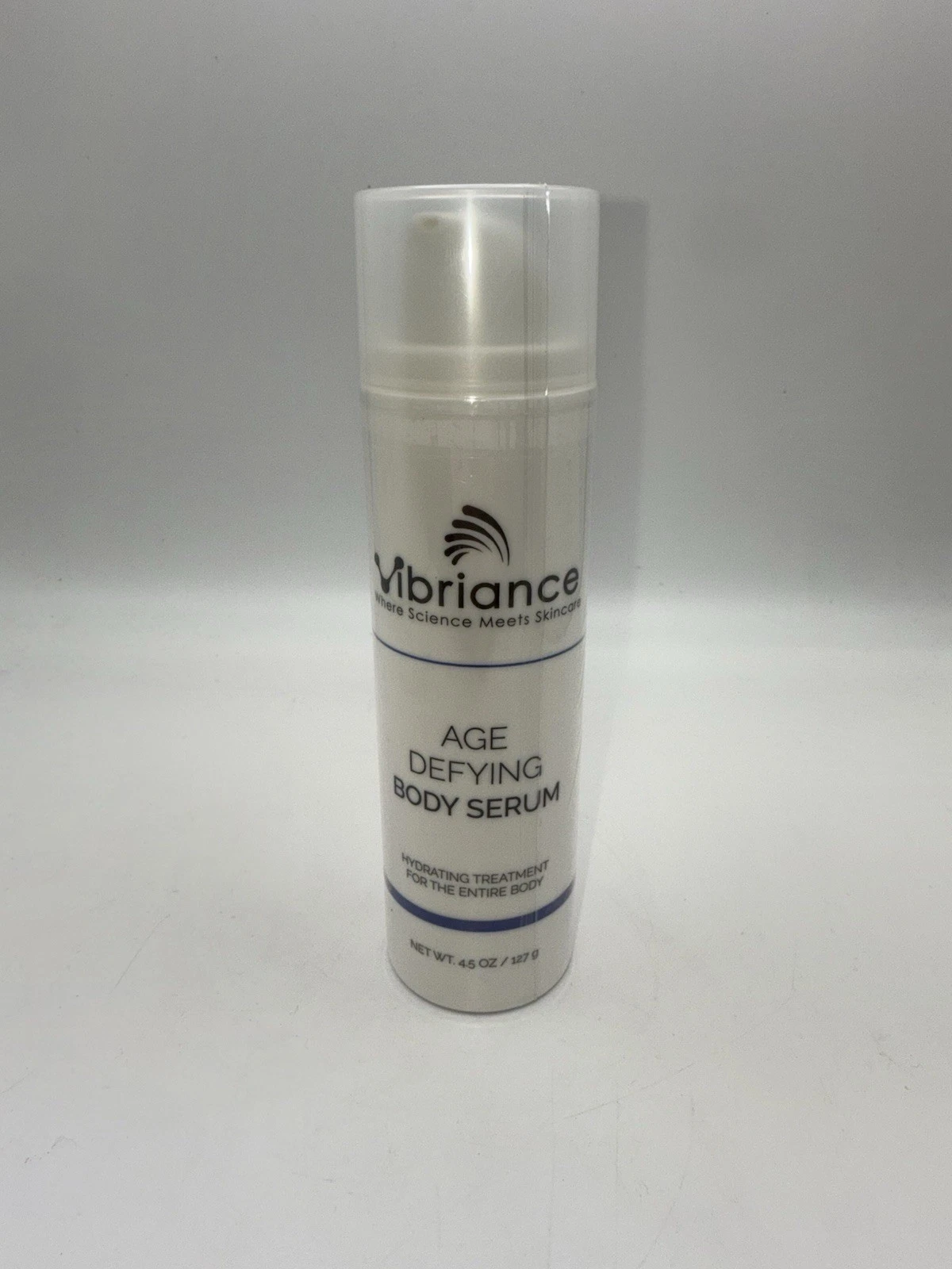 NEW Vibriance Hydrating Age-Defying Body Serum 4.5 oz Orange Sodium Hyaluronate