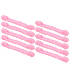10 Pairs Reusable Silicone Eyeglasses Temple Tips for Comfortable Anti Slip Fit