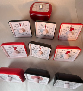 Lot of 10 Haiphisi visual timers - Used