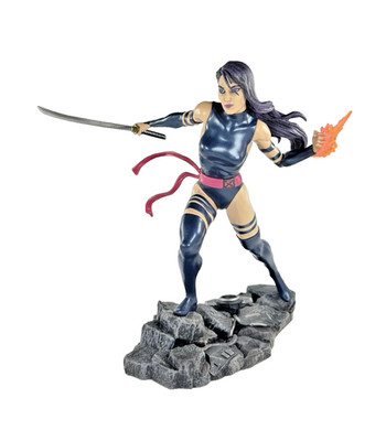 Diamond Select Marvel Gallery Comic Psylocke Statue LOOSE