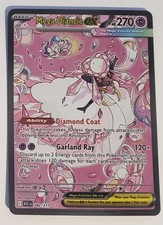 Mega Diancie EX 282/217 Secret Rare Full Art Holo - Eroi Ascesi