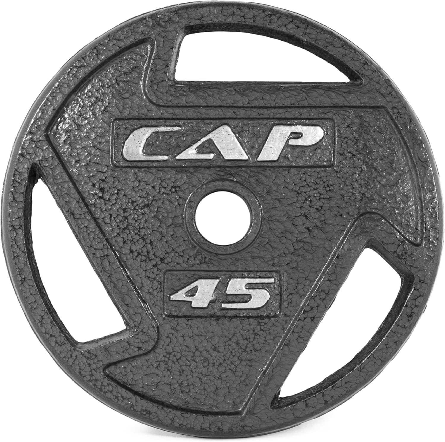 CAP Barbell 2-Inch Olympic Weight Plate | 45 lb - Single, 45 LB Single Black 