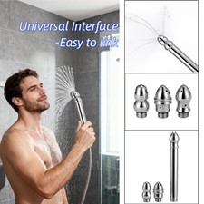 Male Metal Shower Cleansing Kit Vaginal Enema Colon Douche Enema System Colonic