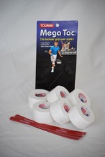 Tourna Mega Tac Overgrips 18 grips White TENNIS - NEW factory irregular