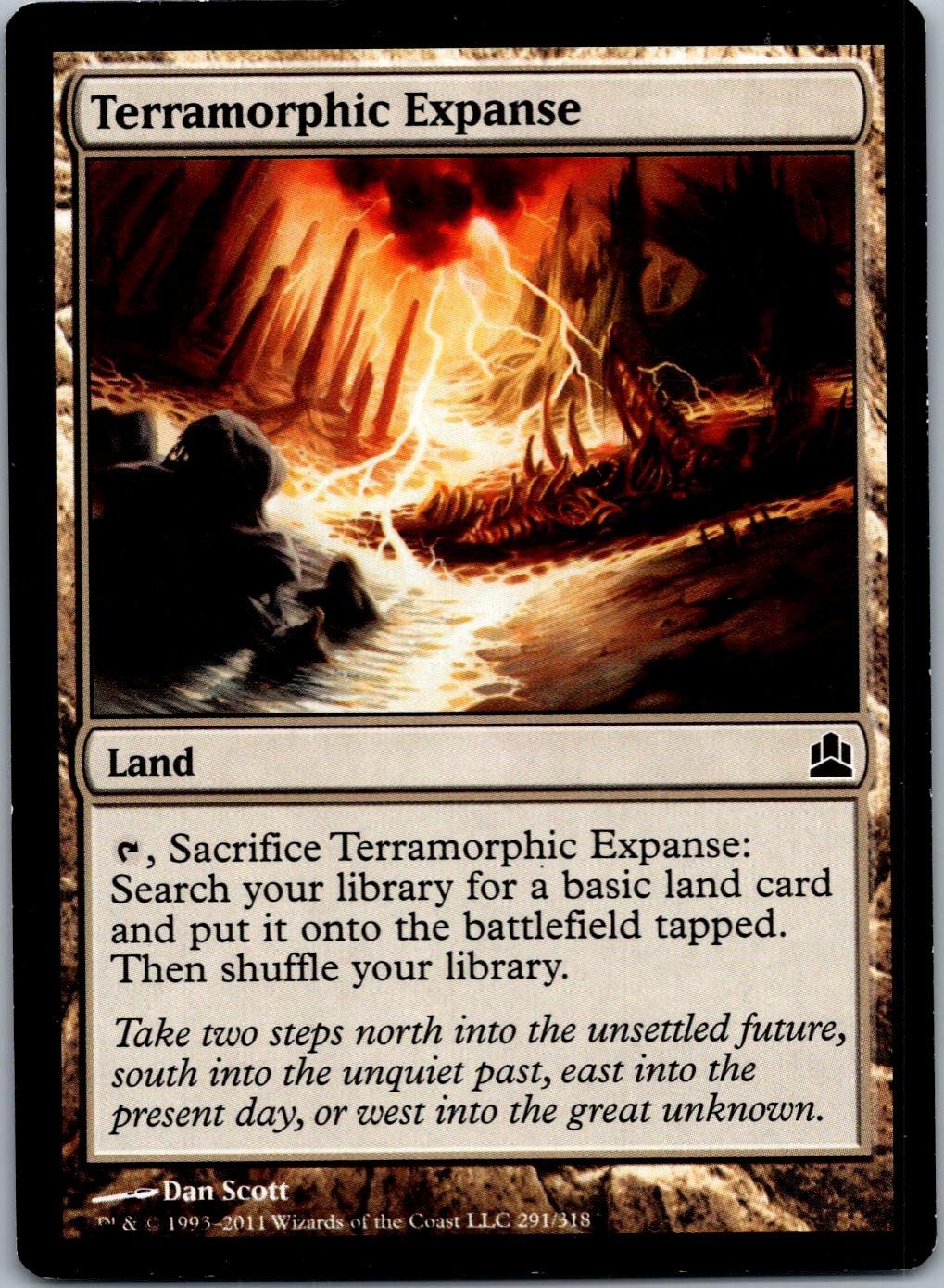 Terramorphic Expanse 291 Common Commander Magic: The Gathering Lightly Played