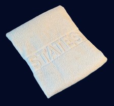 S.S. UNITED STATES 100% Cotton Bath Towel from First Class - 24" x 44"