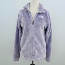 The North Face Girls XL 14/16 Lavender Fleece Jacket Full Zip Osito Lavender