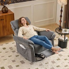 Power Recliner for the Older, Electric Reclining Chair with Charging Ports
