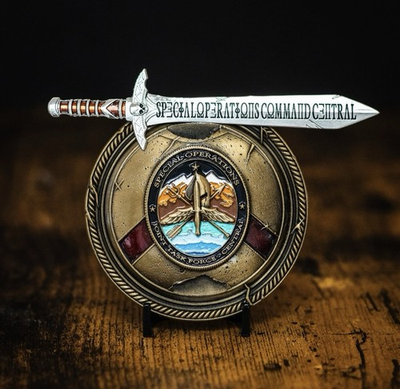 #ad #ad Special Operations Central Command SOCCENT Task Force 3quot; Challenge Coin $374.99