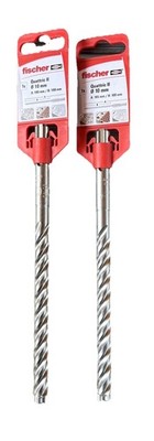 Fischer 549922 - SDS Plus Quattric II  Drill Bits 10mm - 100mm - 165mm 2 Pack