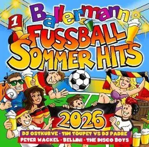 Ballermann Summer - Fussball Hits 2026 | Various | Audio-Cd | 2 Cds | Deutsch-image