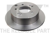 2X NK Bremsscheibe 203531 FüR Soul KIA TD Cerato AM 1 2 Crdi 115 128 Cvvt GDI