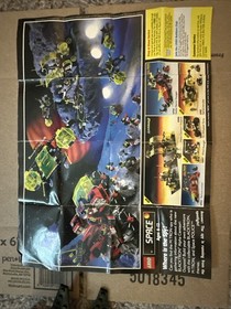 Lego Space M:Tron 6877 Vector Detector Set (1990): 100% Comp w/space Catalog