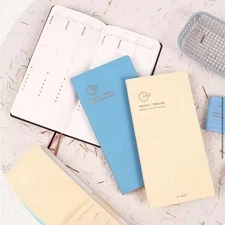 Kinbor Yearly Monthly Weekly Timeline Notebook Planner