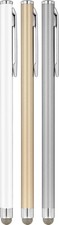 Insignia- Slim Stylus for Smartphones, Tablets and More 3-Pack - Multicolor