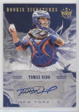 2018 Diamond Kings DK Rookie Signatures Holo Gold 17/25 Tomas Nido Auto 5tr
