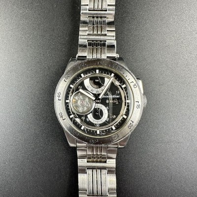 Orient Star Retro Future Automatic Stainless Watch 40mm 23 Jewels Open  Heart