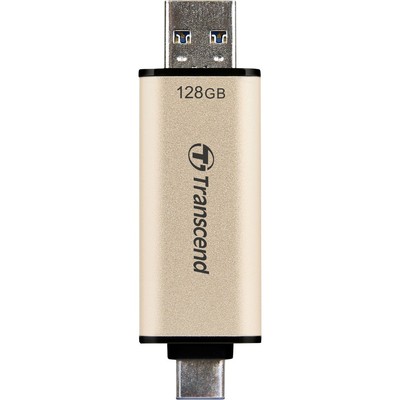 Transcend JetFlash 930C USB-Stick  128 GB Gold TS128GJF930C USB-A (USB 3.2 Ge...