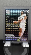 2024-25 Panini Mosaic Stephon Castle Rookie Give and Go Silver Mosaic #6