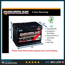 EFB Car Battery fits SUBARU XV SOLTERRA LEGACY 1.6 2.0 2.2 1989 on Stop Start