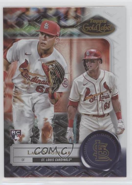 2022 Topps Gold Label Class 1 Lars Nootbaar #18 3a1