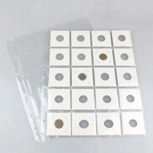 300 Münzrähmchen aus Karton in 6 verschiedenen Größen - Ultimativer Münzschutz & D... - Bild 9 von 9