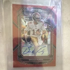 2022 Panini Prizm Brock Purdy 49ers RC Rookie AUTO #353 122/149 Red