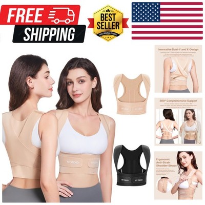 Posture Corrector for Women Invisilite: Invisible Lightweight Back Brace for ...